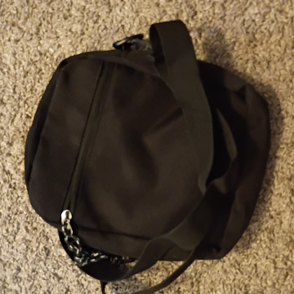 Black Ghost Pattern Crossbody Bag - image 6